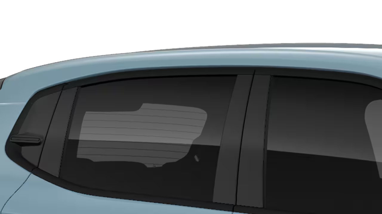 Citroën ë-C3 YOU — Boczne szyby i nadwozie