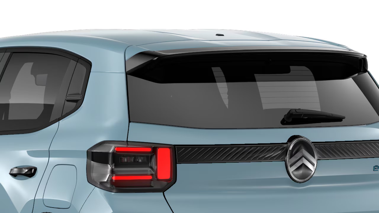 Citroën ë-C3 YOU — Dach i tylna część nadwozia