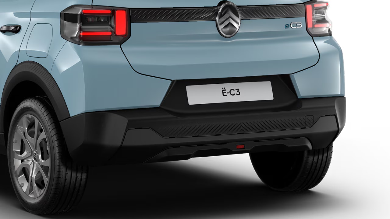 Citroën ë-C3 YOU — Tył samochodu