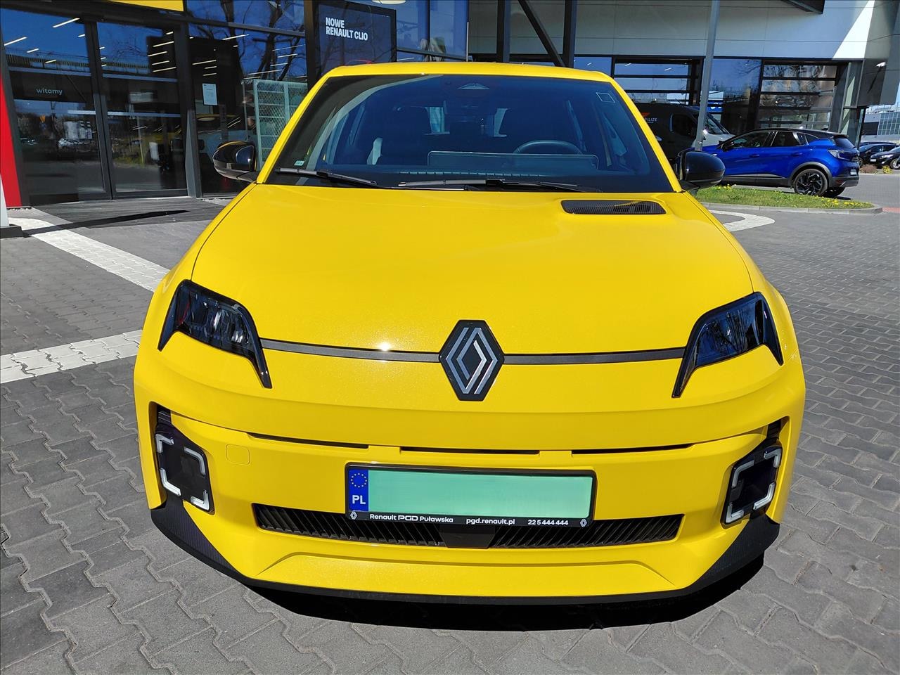 Renault 5 evolution — Nadwozie — widok na wprost
